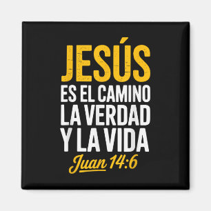 Imán La Camisa De Jesus En Espanol Cristiano Español 