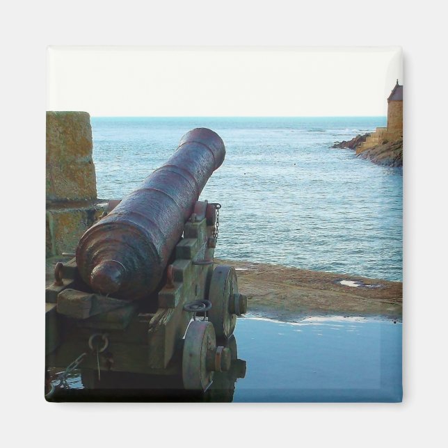 Imán La Canon Porthleven Cornwall England (Frente)