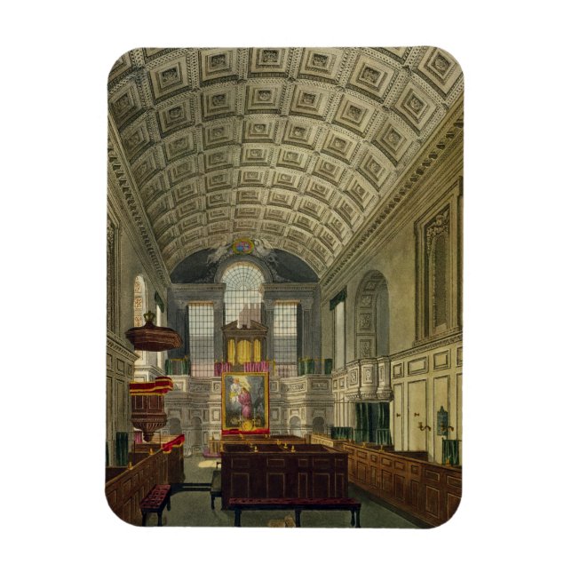 Imán La capilla alemana del Palacio de Santiago, de 'Th (Vertical)
