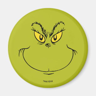 Imán La Cara de Cómo el Grinch Robó la Navidad
