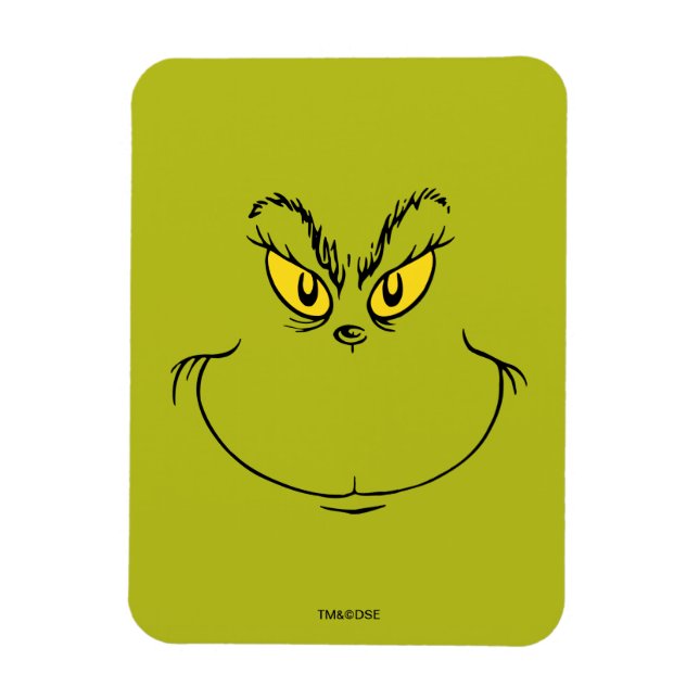 Imán La Cara de Cómo el Grinch Robó la Navidad (Vertical)