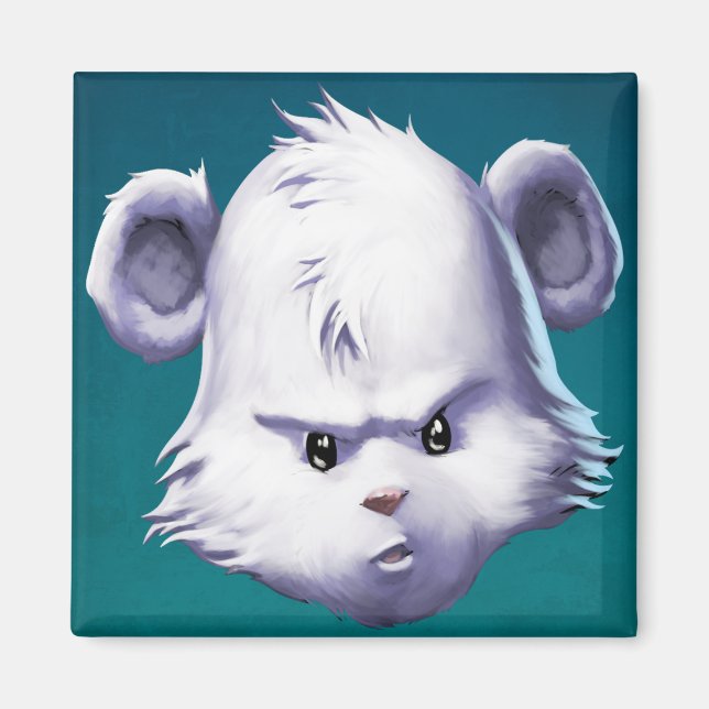 Imán La cara de Flurry (Frente)