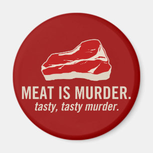 Imán La carne es asesinato, asesinato sabroso