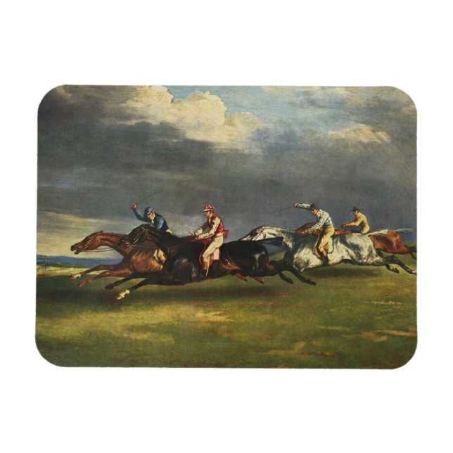 Imán La carrera de caballos Epsom Derby de 1821 (Horizontal)