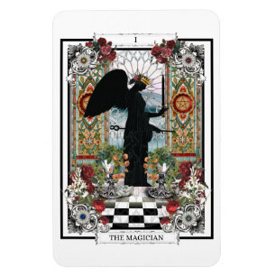 Imán La carta de Tarot mago