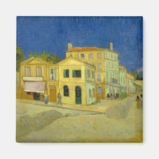 Imán La casa amarilla (F464) Van Gogh Bella Artes