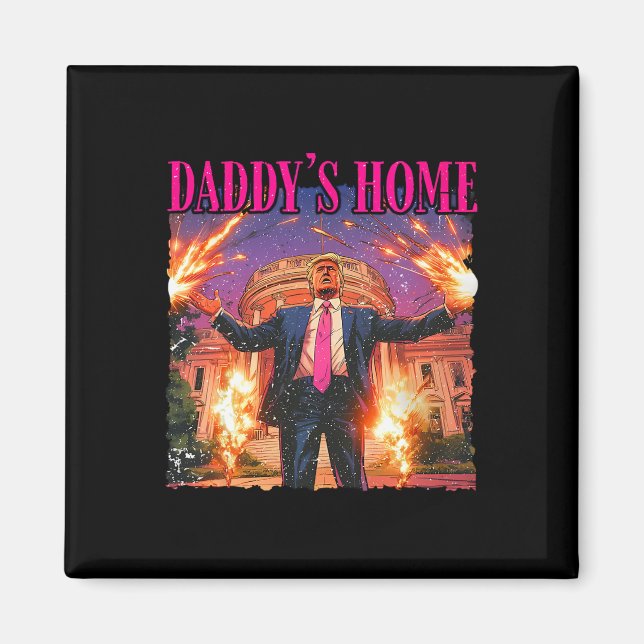 Imán La Casa Blanca de Daddys Trump (Frente)
