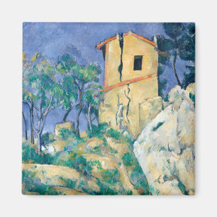 Imán La casa con paredes rotas Paul Cezanne Post Imp