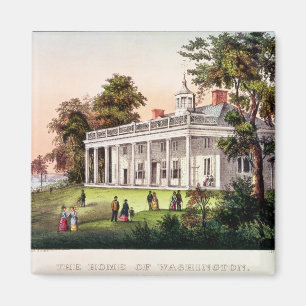 Imán La casa de George Washington