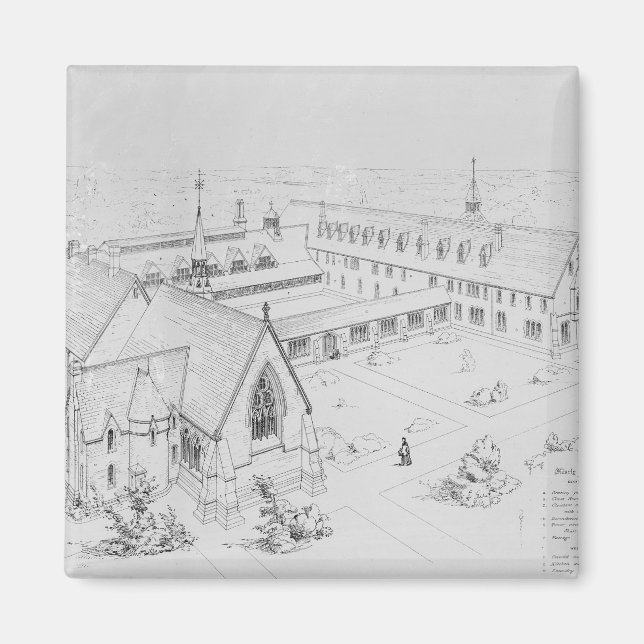 Imán La Casa de la Misericordia, más limpia (Frente)
