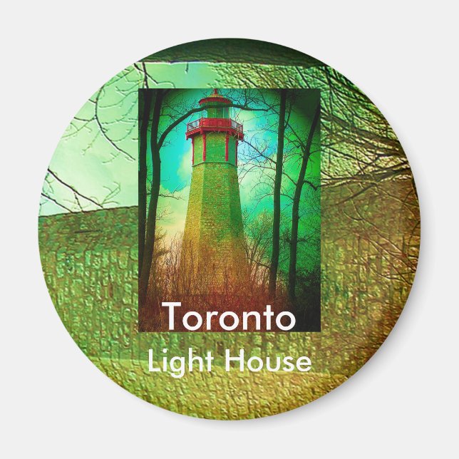 Imán La casa de luz más antigua de Toronto (Frente)