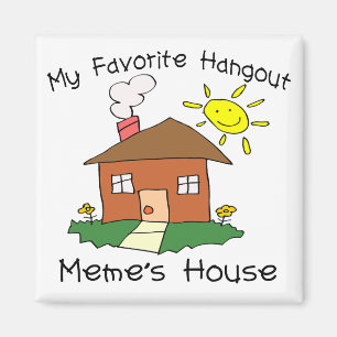 Imán La casa de Meme preferido de la lugar frecuentada