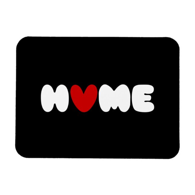 Imán La Casa Es Donde Está El Corazón (Horizontal)