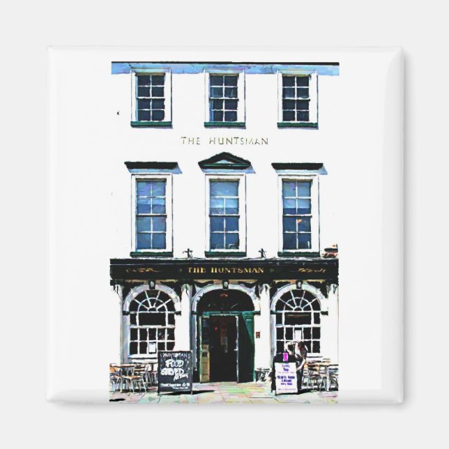 Imán La Casa Pública del Cazador (Frente)