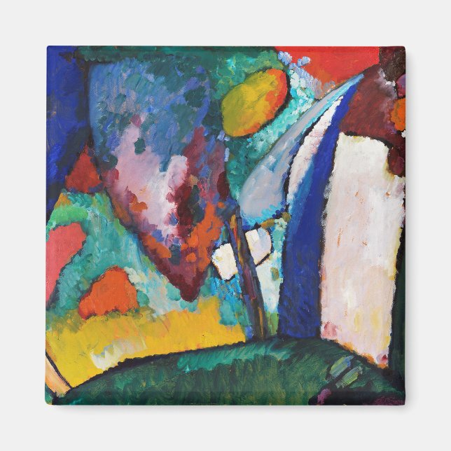 Imán La cascada, Wassily Kandinsky (Frente)