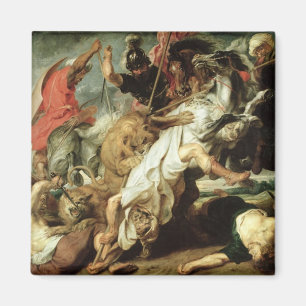 Imán La caza de leones, 1621