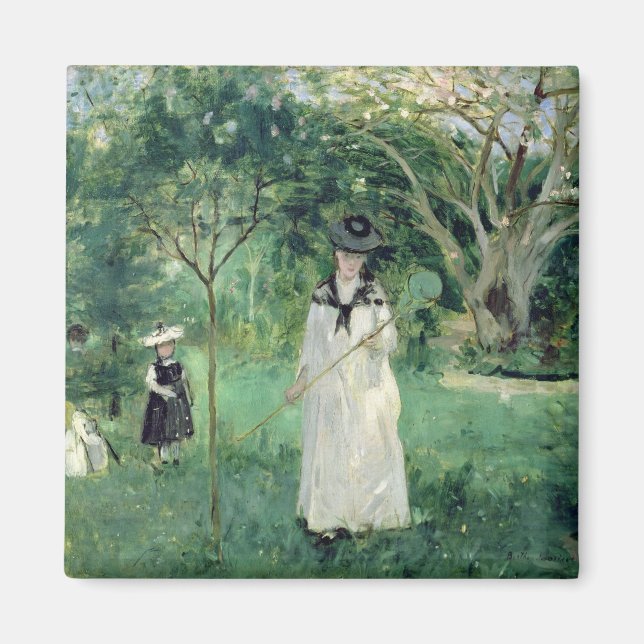 Imán La caza de mariposas, 1874 (Frente)