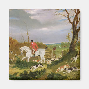 Imán La caza de Suffolk - yendo a cubrir cerca de