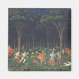 Imán La caza en el bosque (por Paolo Uccello)