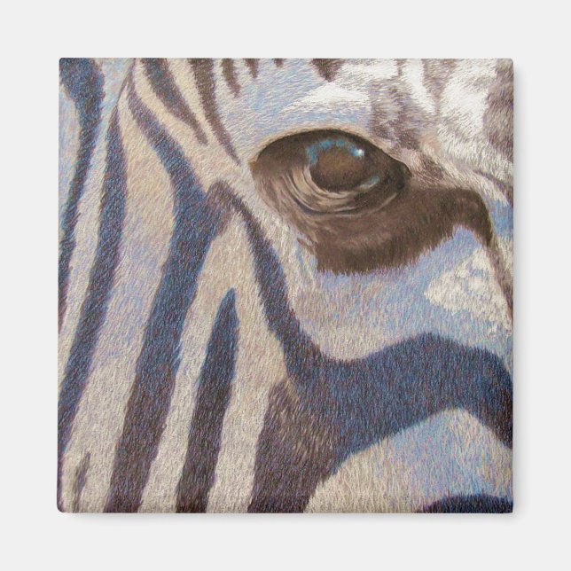 Imán La cebra de Grant (Frente)