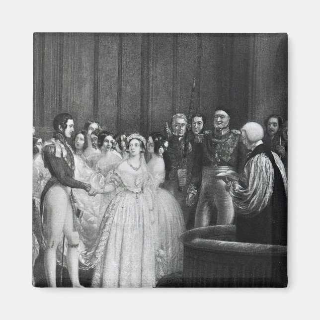 Imán La ceremonia del boda (Frente)