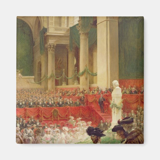 Imán La ceremonia en el Panteón (Frente)