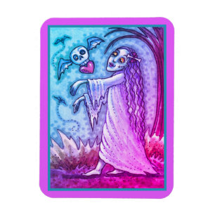 IMÁN LA CHICA DE AMOR ENFERMA ZOMBIE SIGUIENDO SU CORAZ