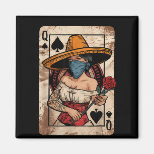 Imán La chingona carta del tarot divertido argot españo
