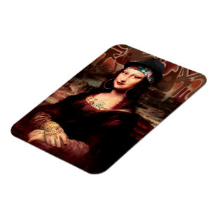 Imán La Chola Mona Lisa