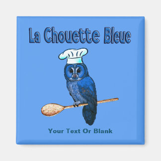 Imán La Chouette Bleue Cafe