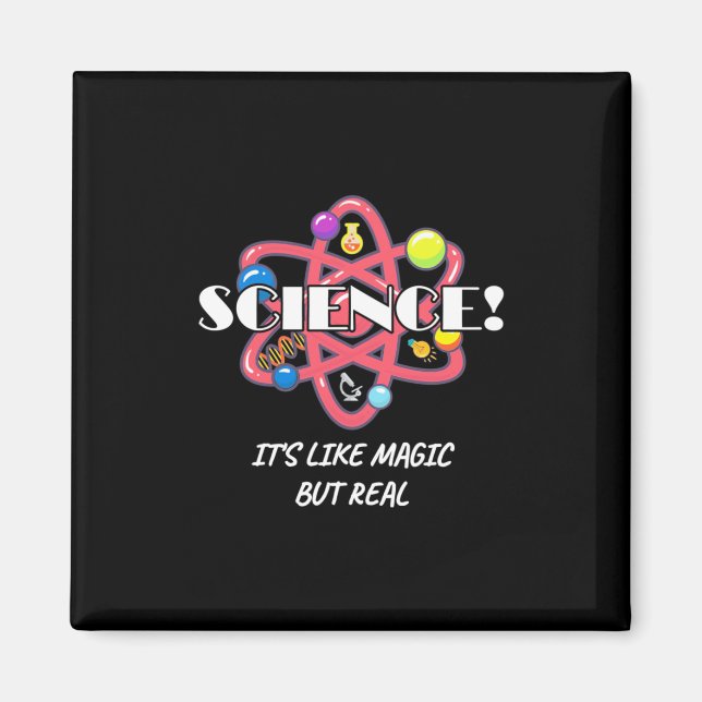 Imán La Ciencia De La Química De Los Maestros Es Como L (Frente)