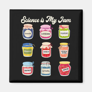 Imán La ciencia es mi mermelada Ciencia Tecnología Inge