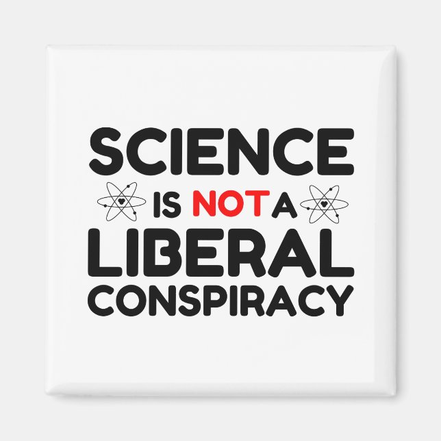 Imán La Ciencia No Es Una Conspiración Liberal (Frente)