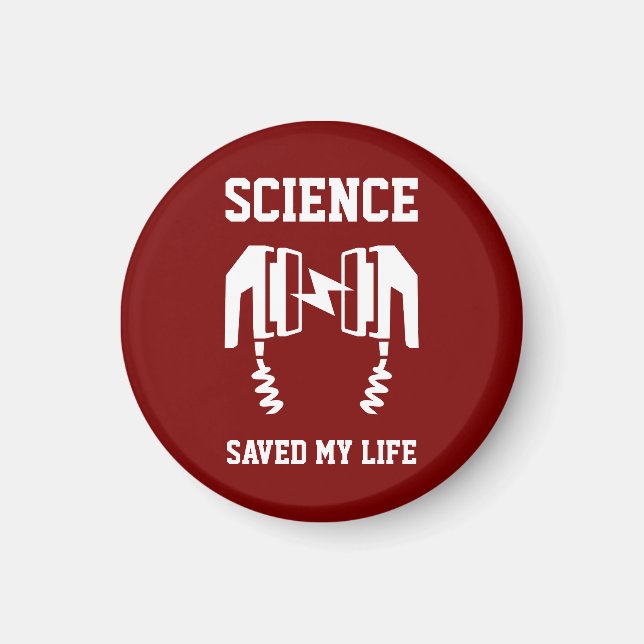 Imán La ciencia salvó mi vida (Frente)