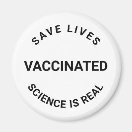 Imán La ciencia vacunada es real, salva vidas blancas n