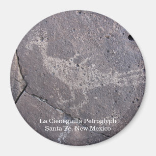 Imán La Cieneguilla Petroglyph Santa Fe