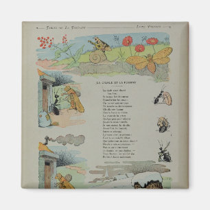 Imán La cigarra y la hormiga de las fábulas