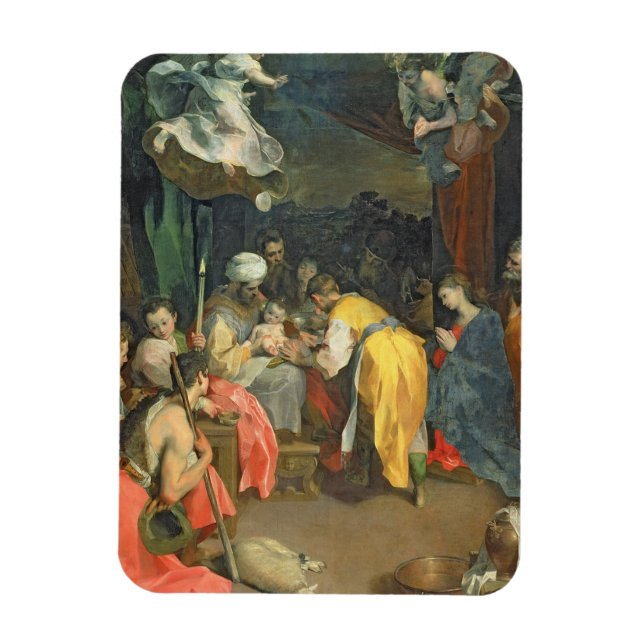 Imán La circuncisión de Cristo, 1590 (óleo sobre lienzo (Vertical)