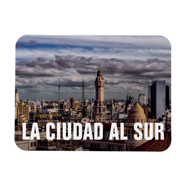 Imán La Ciudad Al Sur (Horizontal)