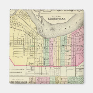Imán La ciudad de Louisville Kentucky