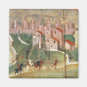 Imán La ciudad de Prato (fresco)