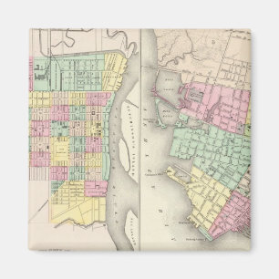 Imán La Ciudad De Savannah Georgia