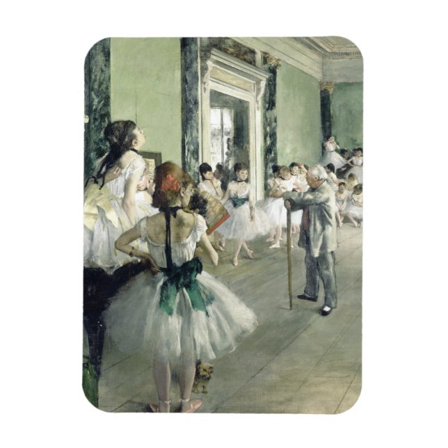 Imán La clase ballet Edgar Degas (Vertical)
