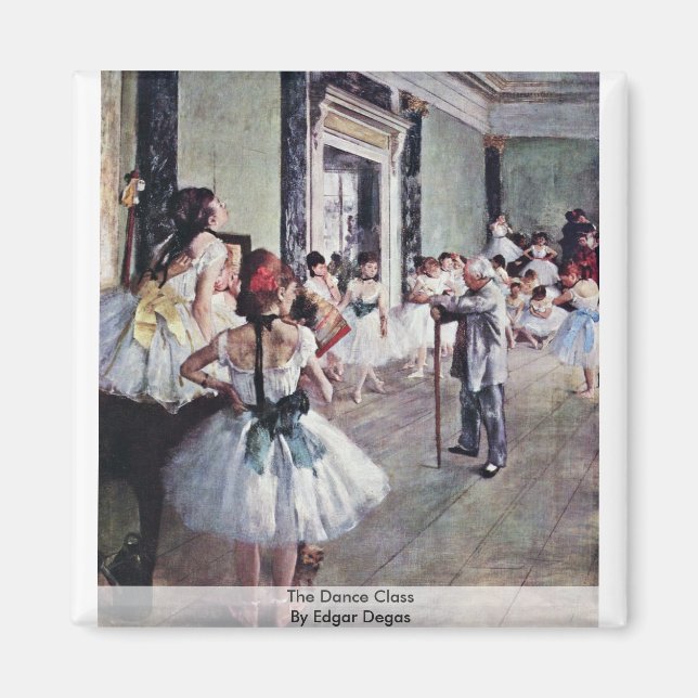 Imán La Clase De Baile De Edgar Degas (Frente)