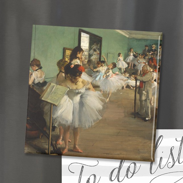 Imán La clase de baile | Edgar Degas (Subido por el creador)