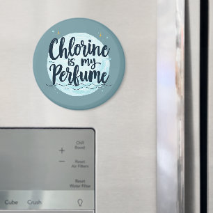 Imán La Cloro Es Mi Cita Perfume De Natación Graciosa
