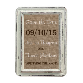 Imán La colección de cuadros blancos rústicos y Bodas B