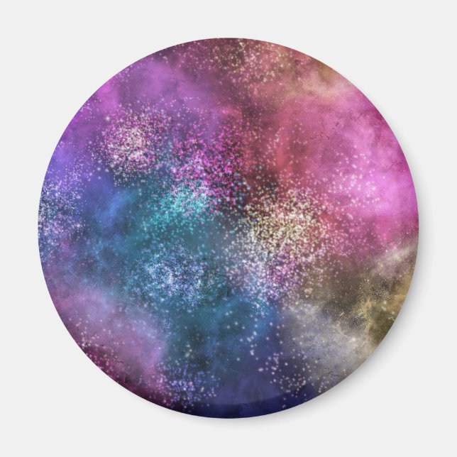 Imán La colorida galaxia (Frente)