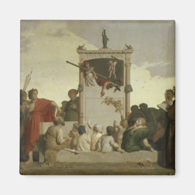 Imán La comedia humana, c.1852 (Frente)