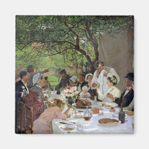 Imán La comida de la boda en Yport, 1886
